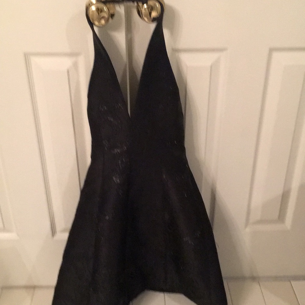 Black cocktail dress